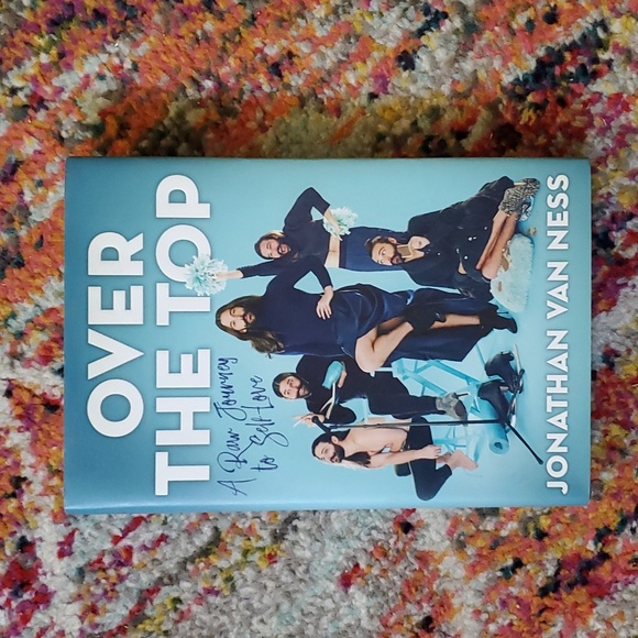 Jonathan Van Ness autobiography / memoir Over the Top - Picture 1 of 8